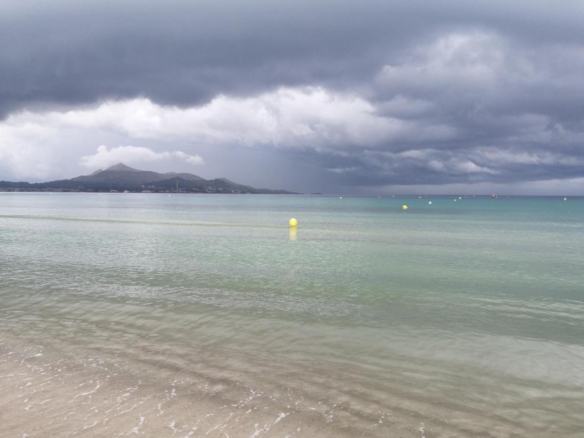 Apt Playa De Muro Ca N Ines - 1ª Linea De Playa Lägenhet Port de Alcudia  Exteriör bild