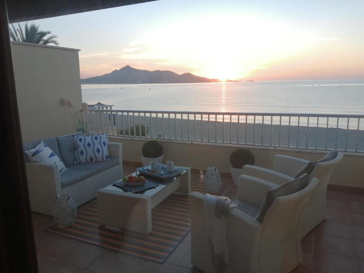 Apt Playa De Muro Ca N Ines - 1ª Linea De Playa Lägenhet Port de Alcudia  Exteriör bild