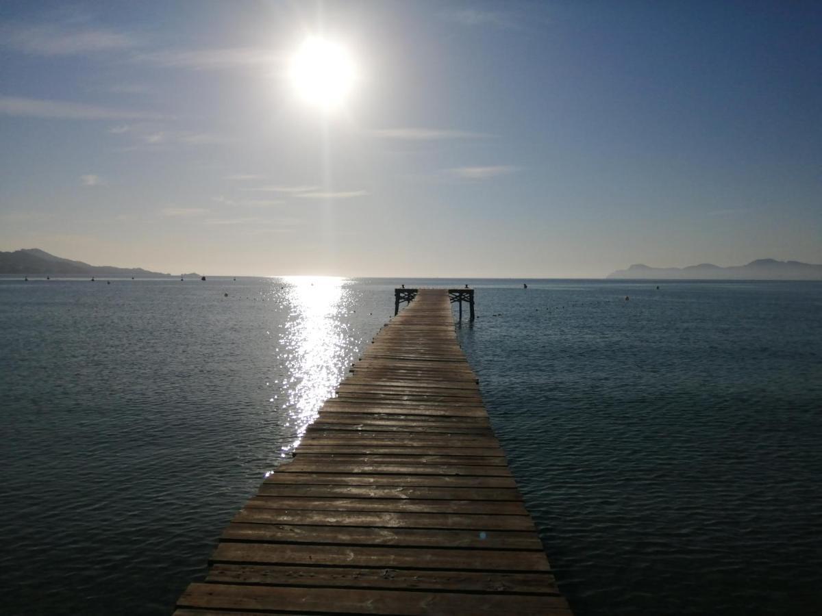 Apt Playa De Muro Ca N Ines - 1ª Linea De Playa Lägenhet Port de Alcudia  Exteriör bild