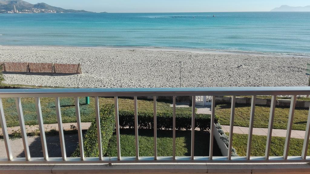 Apt Playa De Muro Ca N Ines - 1ª Linea De Playa Lägenhet Port de Alcudia  Exteriör bild
